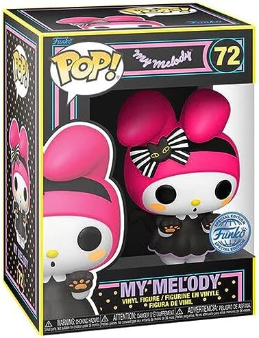 Funko POP Sanrio 72 Halloween Black Light My Melody in Cat Costume