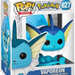 Pokemon - Vaporeon Pop Vinyl Figure Bundled with Compatible Pop Box Protector Case