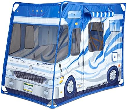 Melissa & Doug Melissa Doug Let's Explore Camper Tent - 47 x 31 x 39 Assembled
