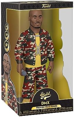 Funko Vinyl Gold 12 DMX - Collectable Vinyl Action Figure - Birthday - - Ideal for Music
