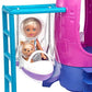 Barbie Space Discovery Chelsea Doll Rocket Ship-Themed Playset with Puppy