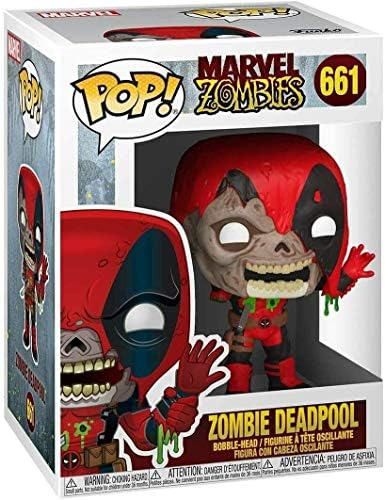 Funko Marvel Zombies - Zombie Deadpool Pop Vinyl Figure Bundled with Compatible Box