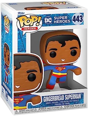 Funko Pop Heroes DC Holiday - Gingerbread Superman