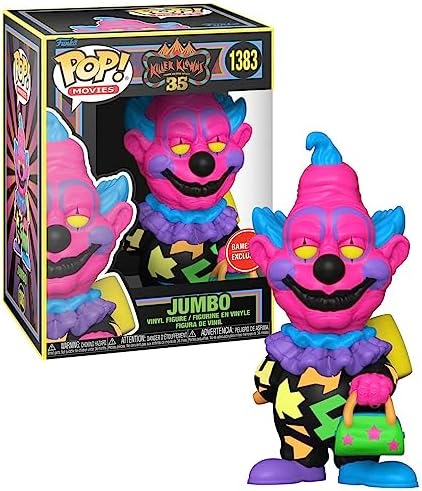 Funko POP Jumbo in Blacklight Killer Klowns from Outer Space 35th Anniversary POP Movies