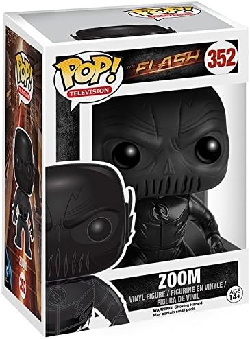 Funko POP Flash TV Series - Zoom Funko Pop Vinyl Figure Bundled with Compatible Pop Box
