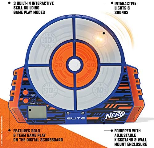 Nerf Elite Digital Target BlueOrange
