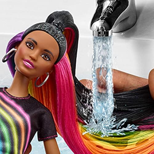 Barbie Rainbow Sparkle Hair Doll