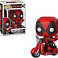 Funko Marvel Deadpool Parody - Deadpool on Scooter Pop Rides Vinyl Figure Bundled with