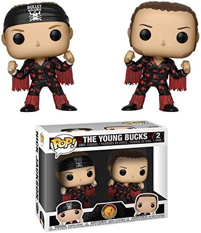 Funko Pop Wrestling Bullet Club - Young Bucks 2 Pack Multicolor