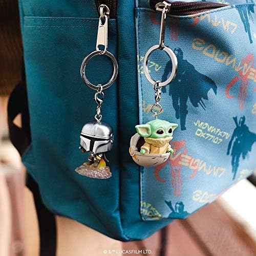 Funko Pop Keychain The Mandalorian - Mandalorian with Blaster