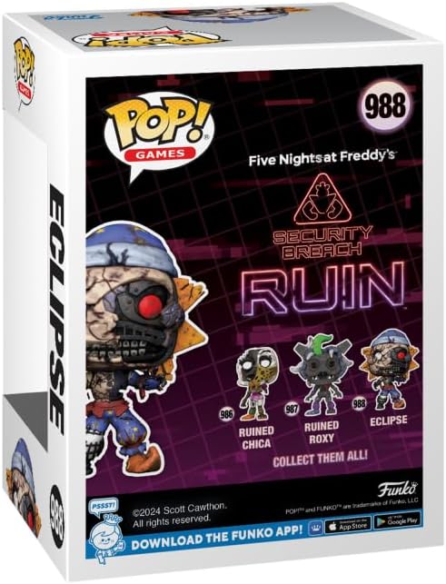 Funko POP Ruin - Eclipse - FNAF - Collectable Vinyl Figure