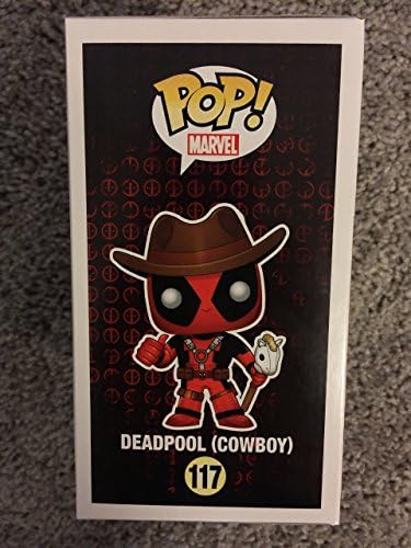 Funko Marvel Deadpool Cowboy Edition Pop Vinyl Figure 117-7493 Deadpool Cowboy Figure