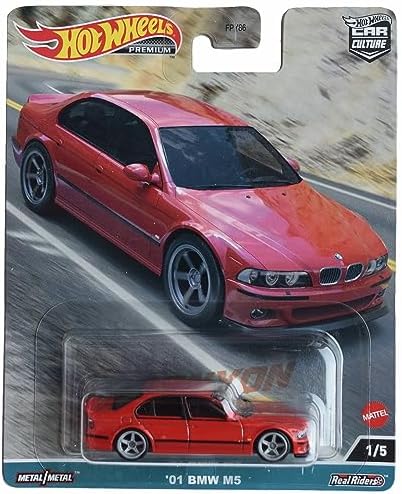 Hot Wheels '01 BMW M5 Canyon Warriors Car Culture 15 red