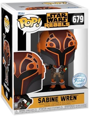 Funko Pop Star Wars Rebels - Sabine Wren with Airbrush Boxlunch 76705