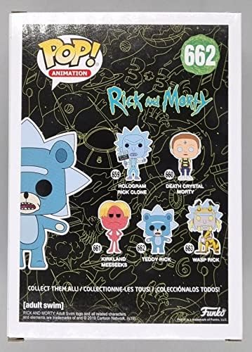 Funko Pop Animation Rick Morty Teddy Rick Vinyl Figure Chase Version