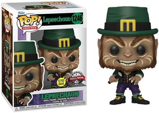 Funko Pop Glow in the Dark Leprechaun with Flashlight 1246 GITD Figurine