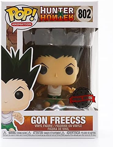 Funko Pop Animation Hunter X Hunter Gon Freecss Hot Topic Vinyl Figure 802