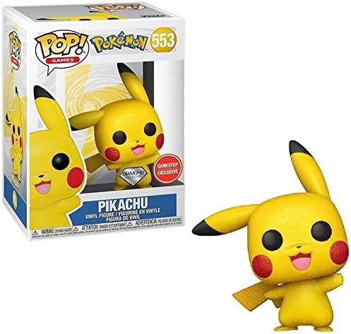 Funko Pop Pokemon Pikachu Waving - Diamond Collection
