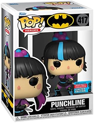 Funko Pop Batman Punchline 417 Fall Convention 2021 Pop Limited Edition Multi-Colour One