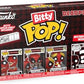 Funko Bitty POP Deadpool - Dinopool 4-Pack and A Surprise Mystery Mini Figure - 0.9 Inch