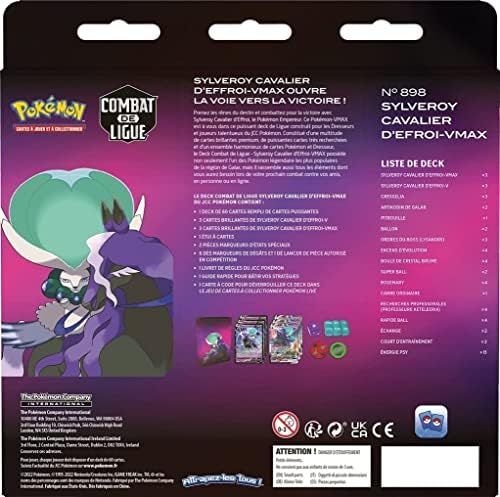 Pokemon TCG Calyrex Vmax - League Battle Deck Display Case of 6