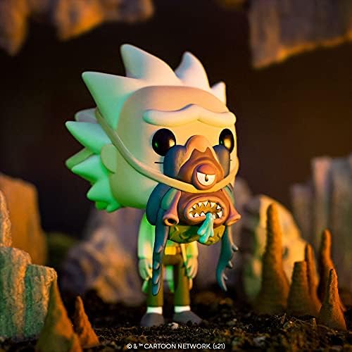 Funko POP Animation Rick Morty- Rick with Glorzo Figure - ST