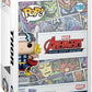 Funko Pop Enamel Pin The Avengers Earth's Mightiest Heroes - 60th Anniversary Thor with Enamel Pin - Marvel Comics - Amazon - Collectable Vinyl Figure