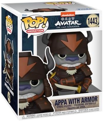 Funko POP Super Avatar The Last Airbender - Appa with Armor - Collectable Vinyl Figure