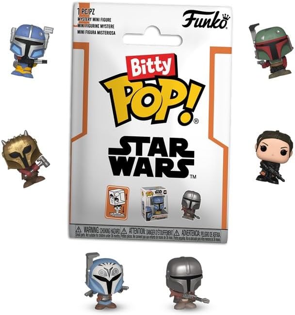 Funko Pop Bitty Singles The Mandalorian - 12 Piece Polybag