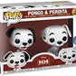 Funko Pop 101 Dalmatians Pongo Perdita 2 Pack