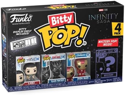 Funko Bitty POP Marvel - Thor and A Surprise Mystery Mini Figure - 0.9 Inch 2.2 Cm -