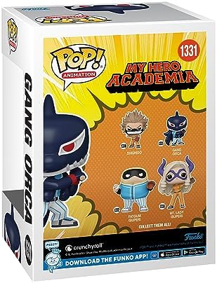 Funko Pop Animation My Hero Academia MHA - Hero League Baseball Gang Orca - Collectable Vinyl Figure