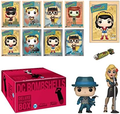 Funko DC Bombshell Deluxe Set Batman Bombshell POP