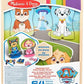 Melissa & Doug Melissa Doug PAW Patrol Wooden Magnetic Pretend Play 64 Pieces