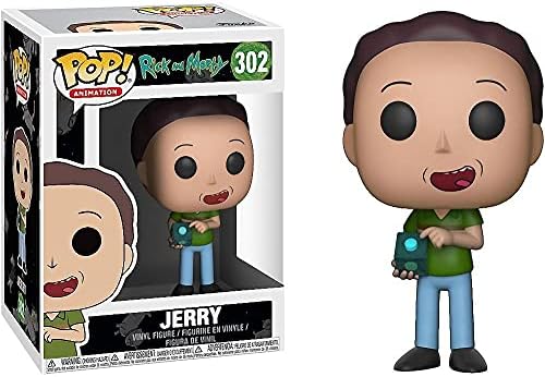 Funko Pop Animation Rick And Morty Jerry Figure