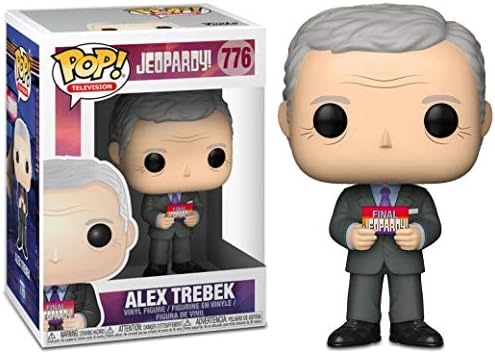 Funko TV Jeopardy - Alex Trebek Pop Vinyl Figure Includes Compatible Pop Box Protector