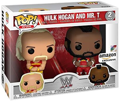 Funko Pop WWE - Hulk Hogan Mr. T Hulkamania 2 Pack Amazon 51720