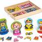 Melissa & Doug Melissa Doug PAW Patrol Wooden Magnetic Pretend Play 64 Pieces