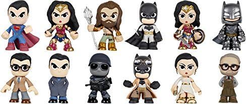 Funko Batman Vs Superman Mystery Minis Toy Figures 4 Pack