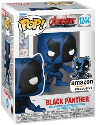 Funko Pop Pin The Avengers Earth's Mightiest Heroes - 60th Anniversary Black Panther with