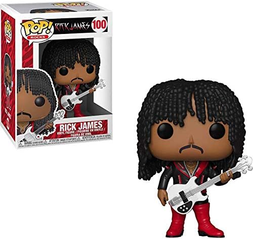 Funko Rocks Rick James - Superfreak Pop Vinyl Figure Includes Compatible Pop Box