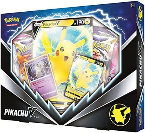 Pokemon TCG Pikachu V Booster Box - 4 Booster Packs Promo