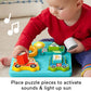 Fisher-Price Baby Sorting Toy Shapes Sounds Vehicle Puzzle