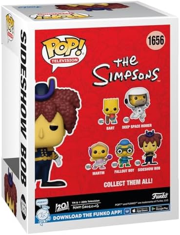 Funko POP TV Simpsons - Sideshow Bob - The Simpsons - Collectable Vinyl Figure