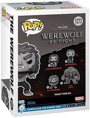 Funko POP Marvel Werewolf by Night - Werewolf - Werewolf by Night - Collectable Vinyl Figure