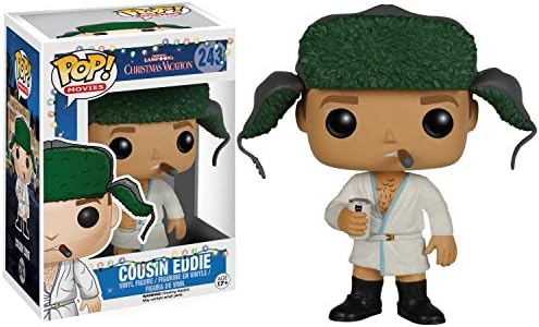 Funko POP Christmas Vacation - Cousin Eddie Funko Vinyl Figure Bundled with Compatible