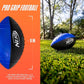 Nerf Pro Grip Football Blue Classic Foam Ball Easy to Catch Throw Balls for Sports