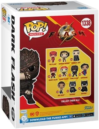Funko POP Movies DC - The Flash - Dark Flash - DC Comics - Collectable Vinyl Figure