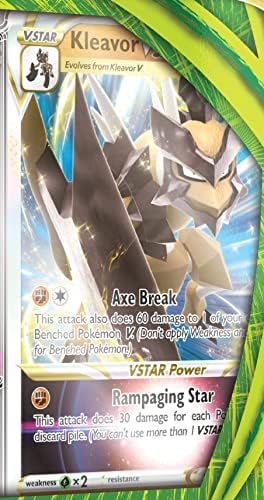 Pokemon TCG Kleavor VSTAR Collection Box