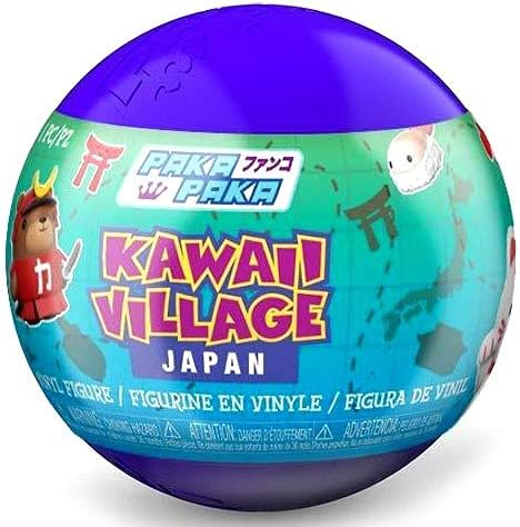 Funko Paka Paka Kawaii Village Japan - Blind Capsule One Mystery Figure Multicolor